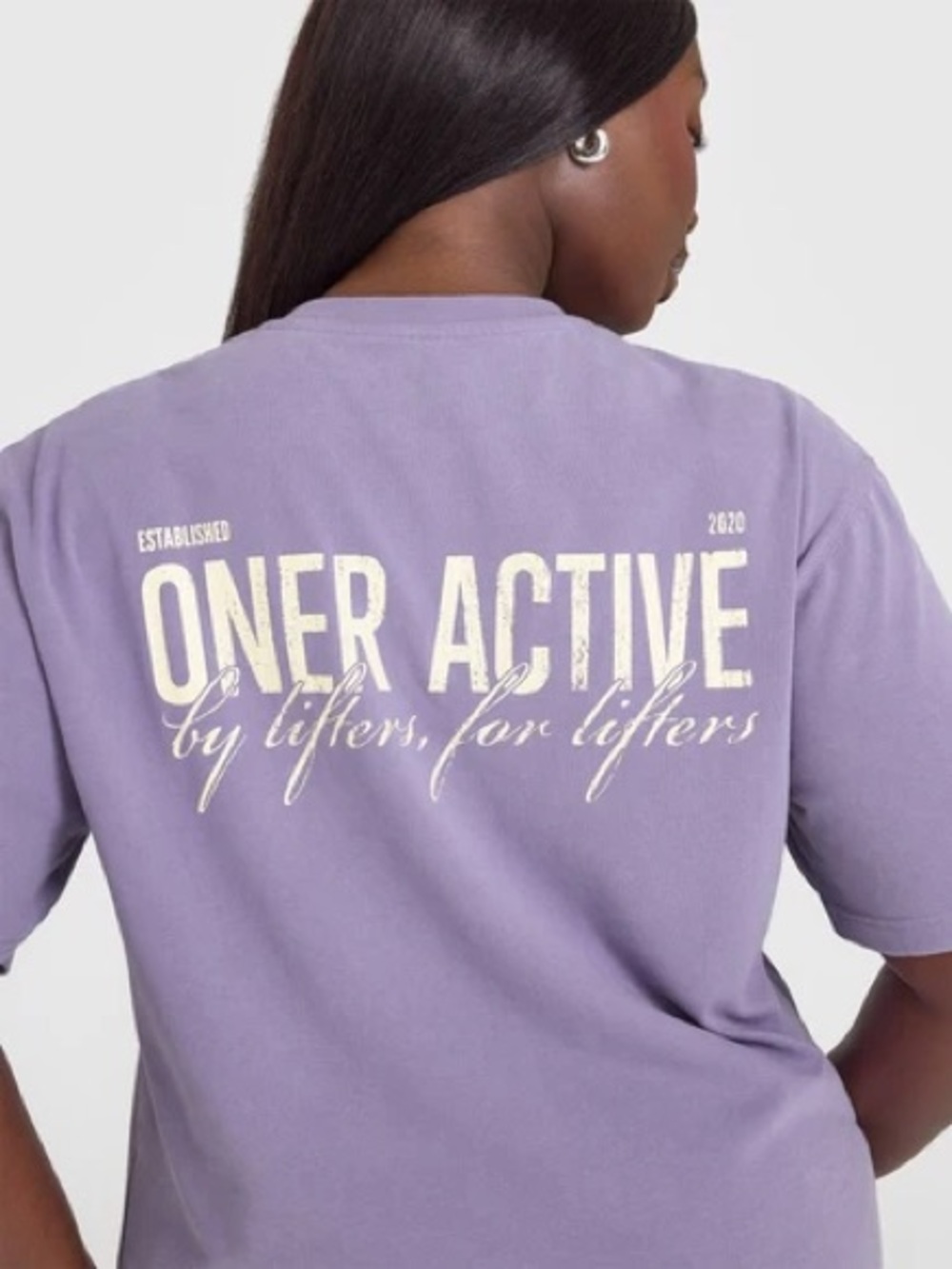 Oner Active Oversized Graphic Washed T-Shirt